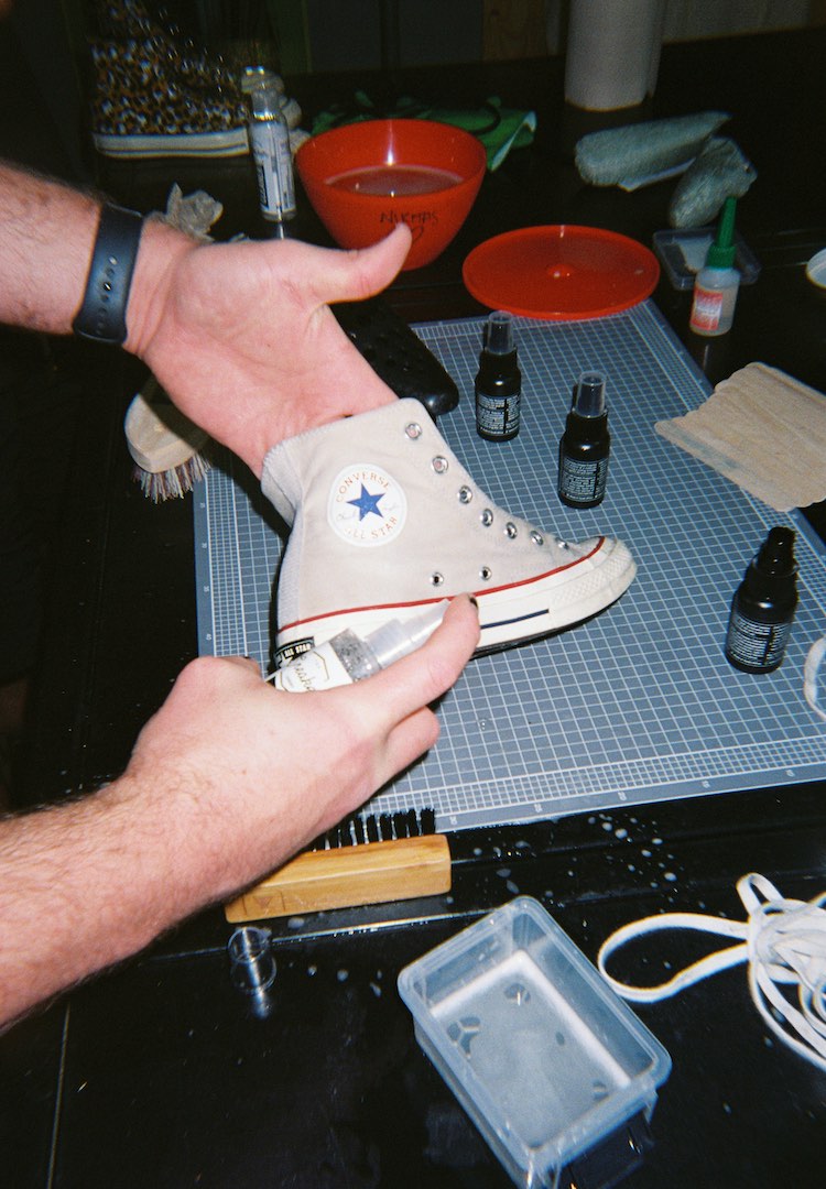An expert on how to properly clean your Converse