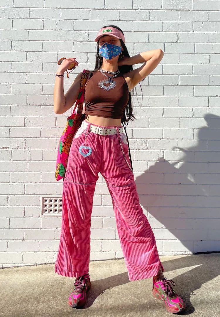 Australian creatives on how to wear the 'big pants, little top' trend