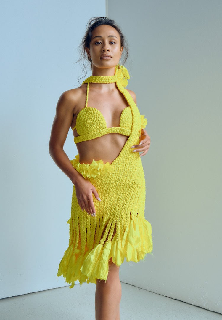 Sydney label Youkhana creates hand-braided garments that celebrate diverse bodies