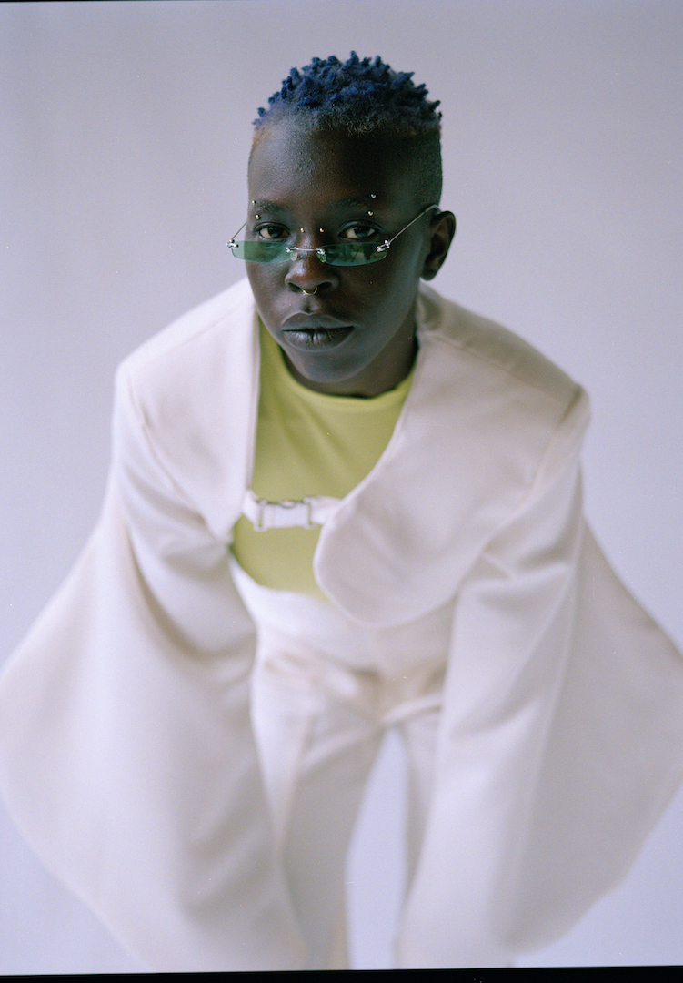 Minming Zhou is taking a futuristic approach to genderless fashion