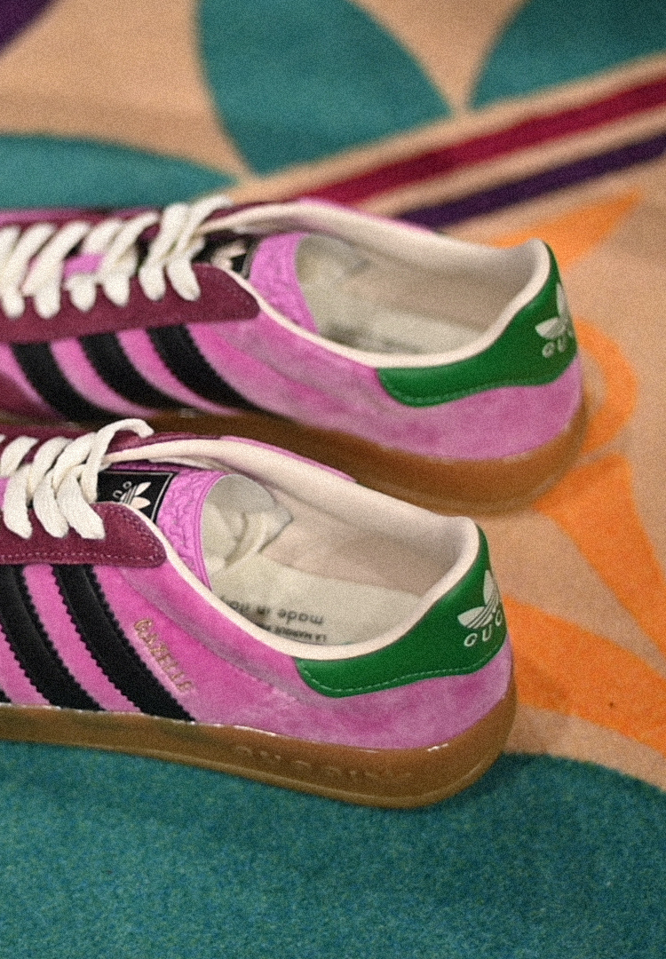 The adidas x Gucci collaboration is serving effortless nostalgia