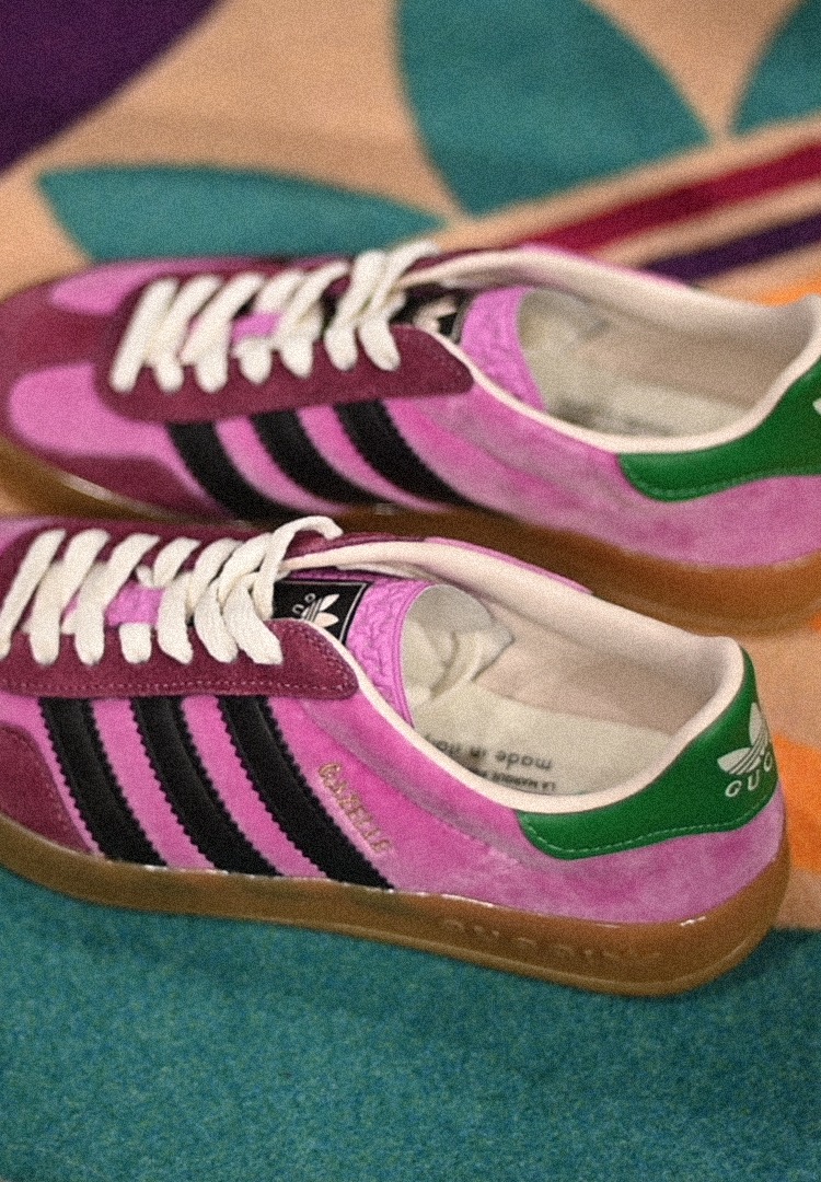 The adidas x collaboration is serving nostalgia