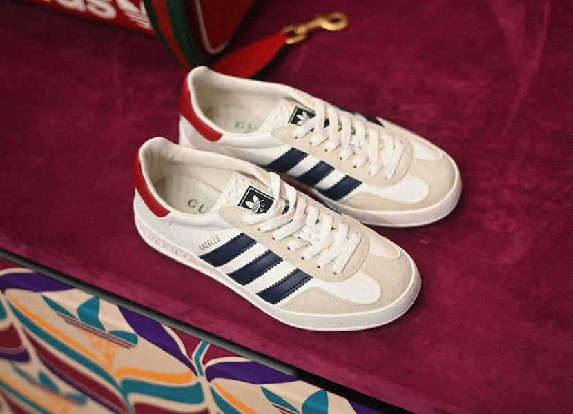 The adidas x Gucci collaboration is serving effortless nostalgia