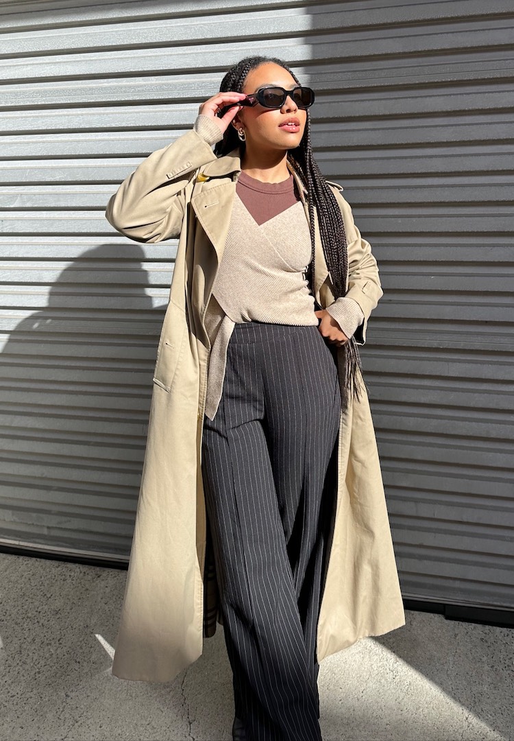 9 Australian creatives show us how they style a trench coat
