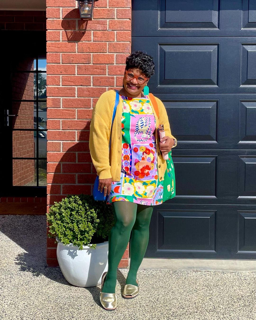 7 Content Creators On How To Style Colorful Tights For Fall