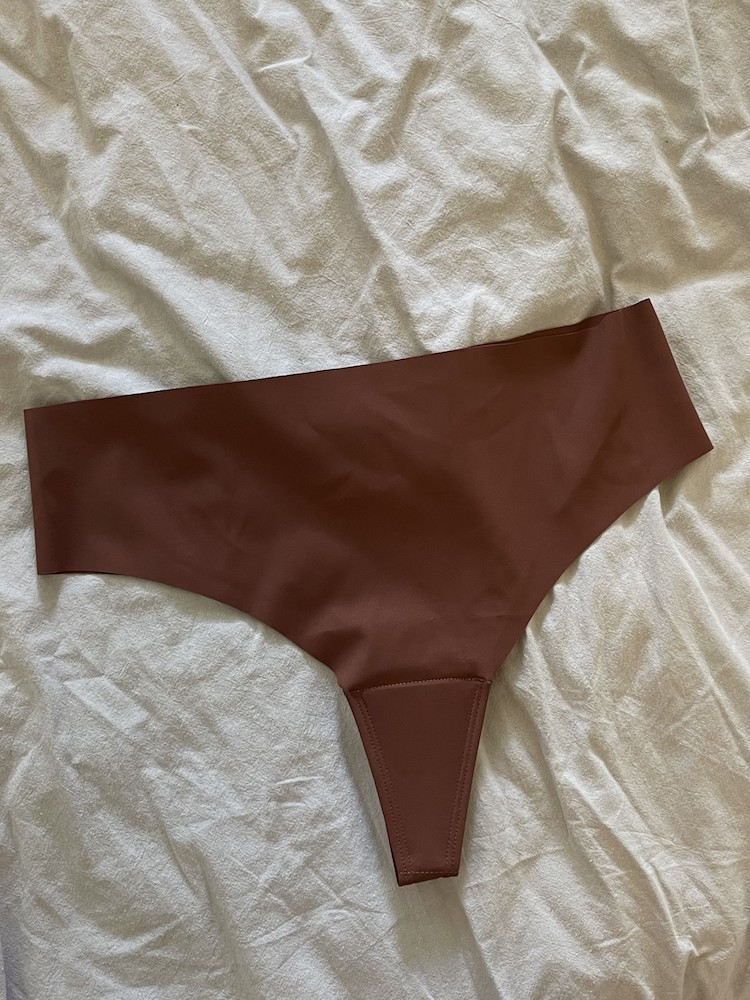 I tried wearing an anti-camel toe g-string (yes it’s a thing)