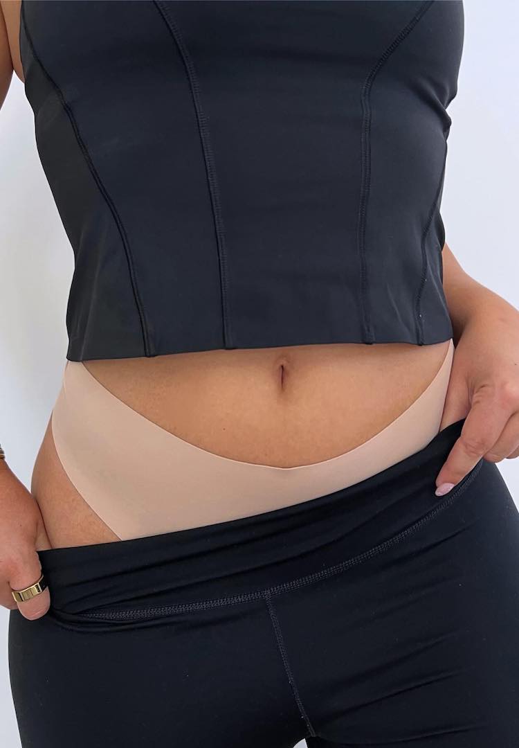 I tried wearing an anti-camel toe g-string (yes it’s a thing)