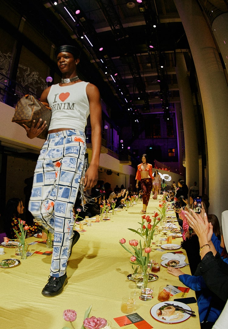 A tabletop runway stole the show at Espolòn Tequila x Second Life Markets’ Supper Club