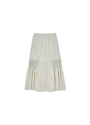KIJUN Smocked Mermaid Skirt from CHINATOWN COUNTRY CLUB