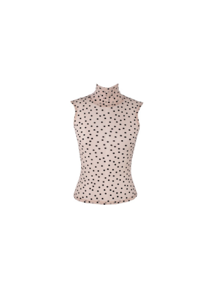 EMPATH Polka Dot Mesh Tank from ERROR 404