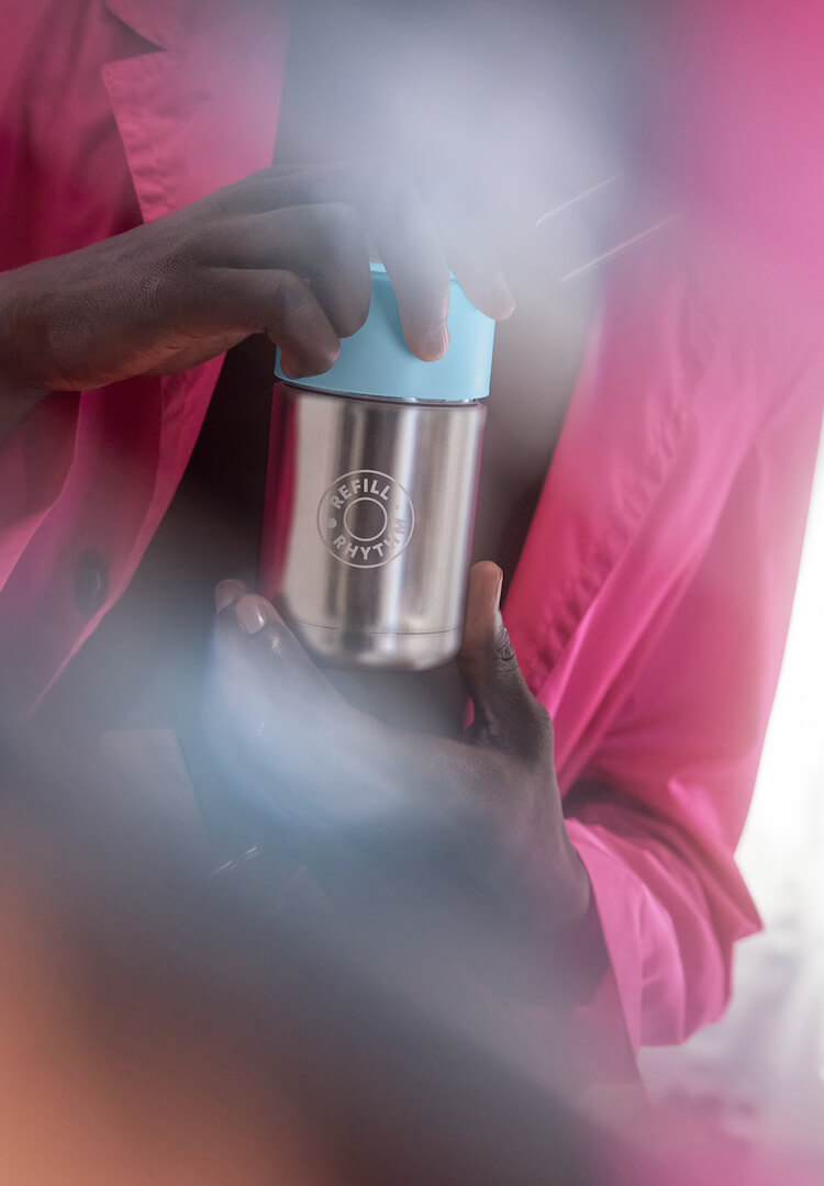 Frank Green Rhythm Refill Coffee Rave Event