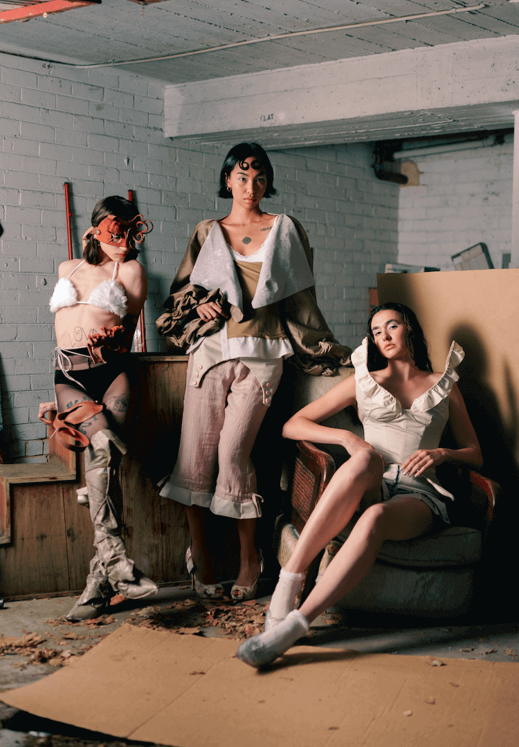 Lessons in upcycling from Collarts’ fashion graduates