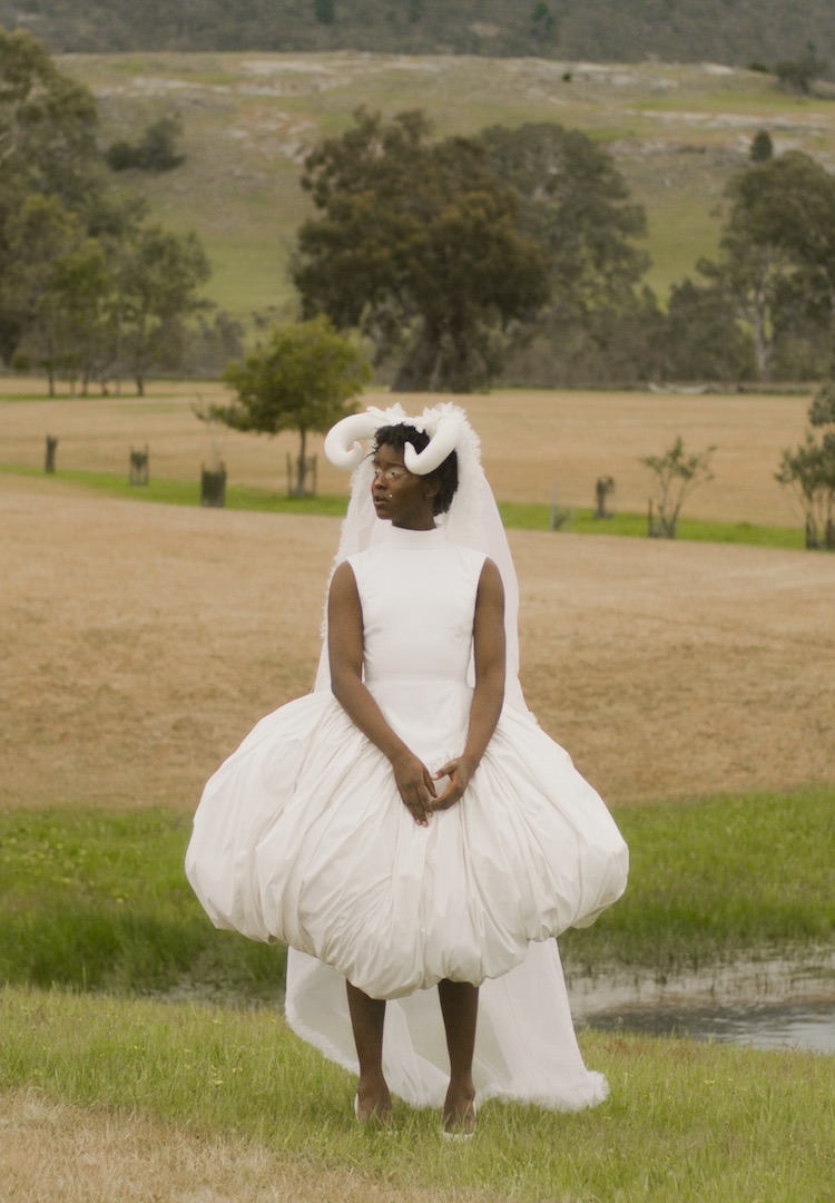 Herd mentality: Inside Zain Bleed’s “feminine yet contrarian” graduate collection