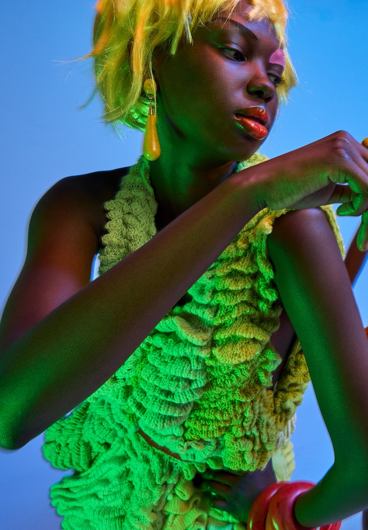 Tactile knitwear and natural dyes: A closer look at Bailey Quan’s graduate collection
