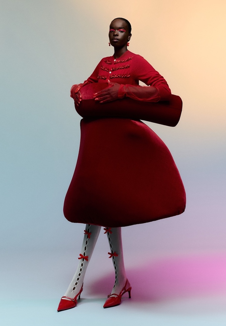 “Big, bold and comfy”: How designer Valentina Barrios used foam to bring her graduate collection to life