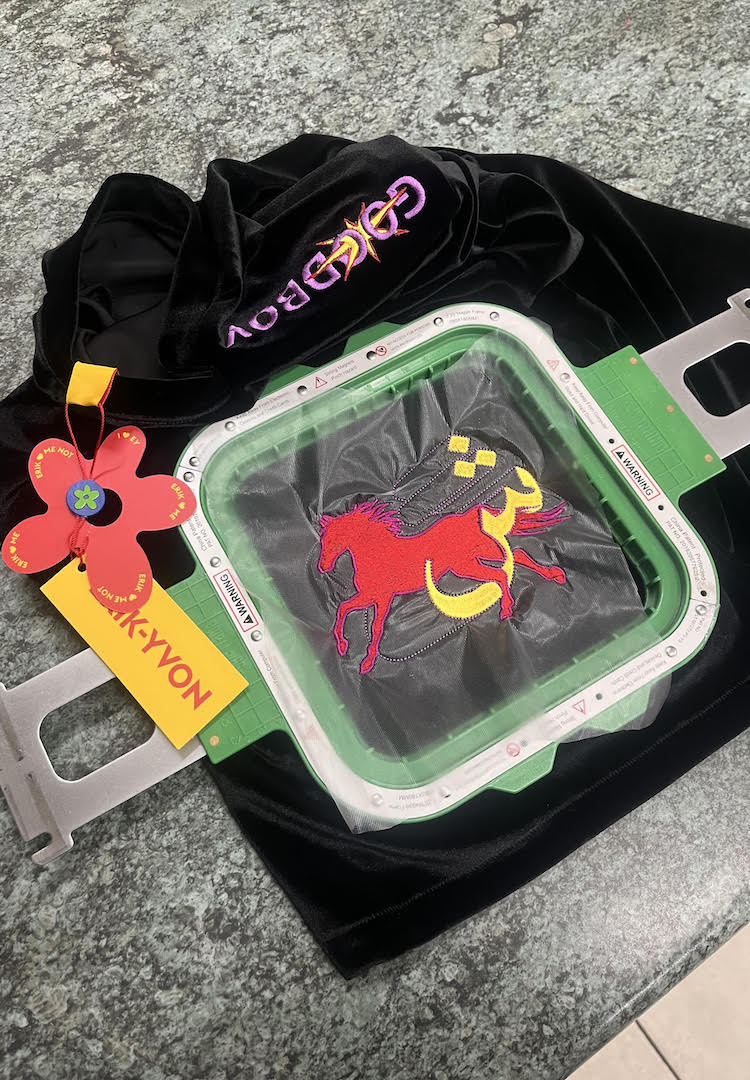 Erik Yvon x Soofflash Embroidery Pop Up