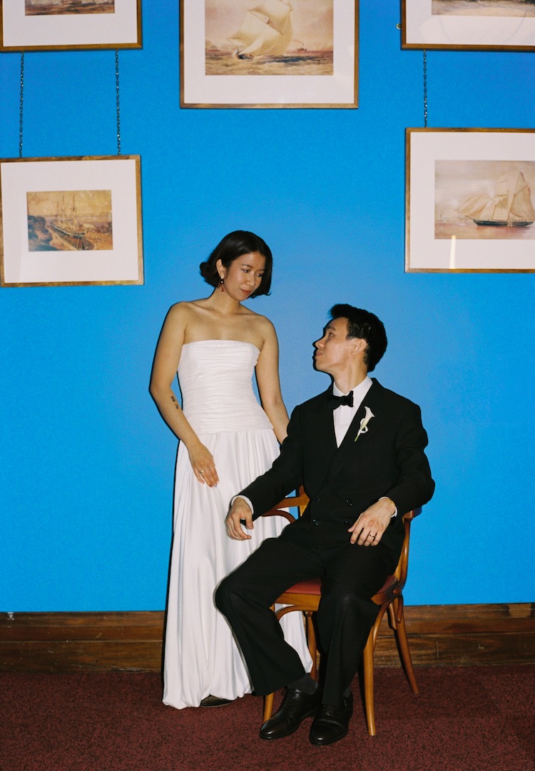 At this Sydney wedding, guests dined and danced at The State Library