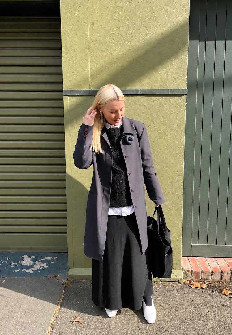 A week in work outfits with fashion lecturer, Thea Basiliou