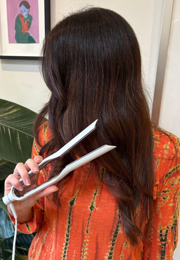 I tried the new ghd Sculpt straightener, powered by AI