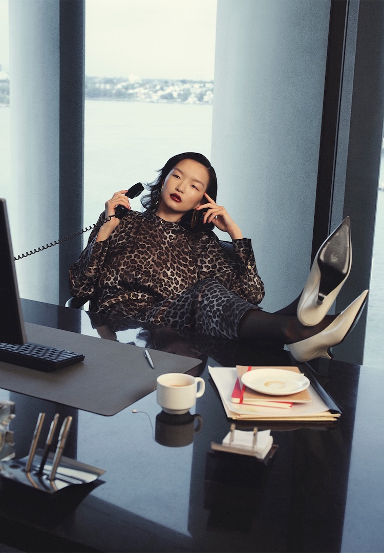 Women’s workwear has changed radically over the last 60 years, Cue couldn’t keep up