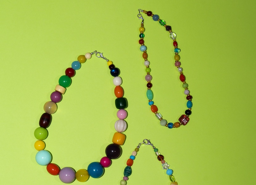 Upcycled Beaded Necklace Workshop