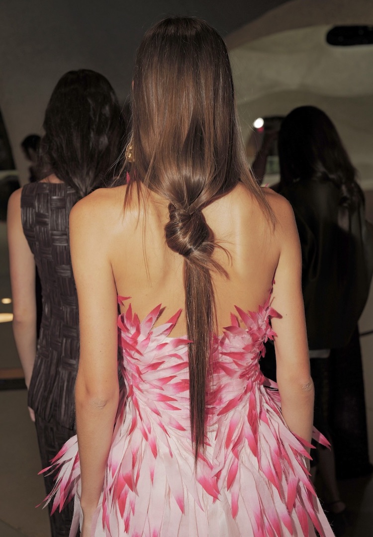 The undone, messy appeal of the low ponytail
