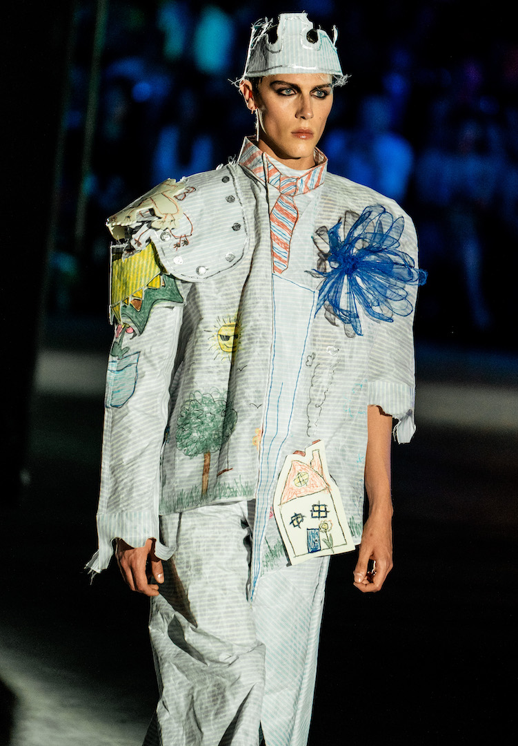 Big shapes, loose ends and bright ideas: A review of the Student Collections runway